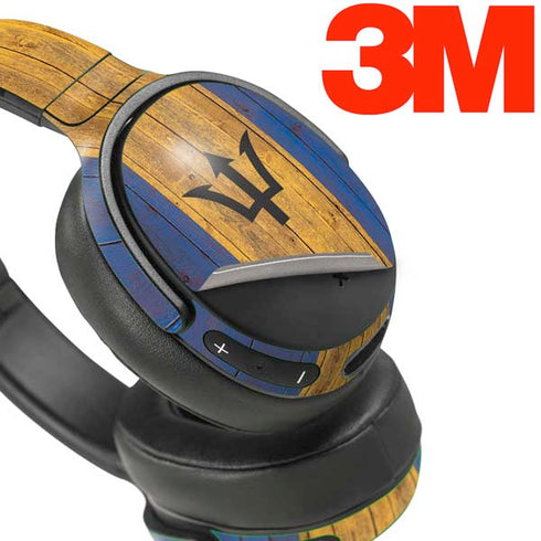 Barbados Flag Dark Wood Skullcandy Venue Skin